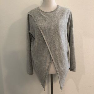 ASOS Sweaters - ASOS | Heather Gray Draped Sweater ASOS Sweaters - ASOS | Heather Gray Draped Sweater
